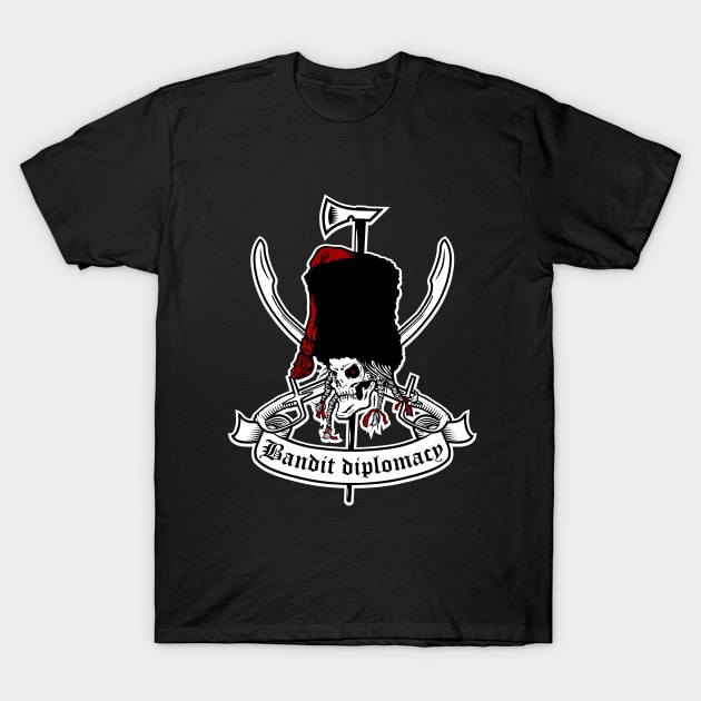 BANDIT DIPLOMACY T-Shirt by GRIM GENT